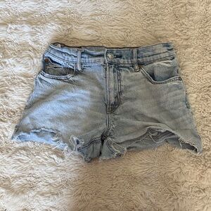 American Eagle Outfitters Light Blue Jean Shorts